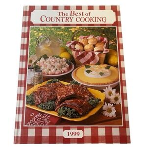 Taste‎ of Home The Best of Country Cooking Hardcover Cookbook 1999 VTG
